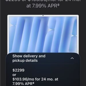 2021 Apple 24 inch Imac. Blue.